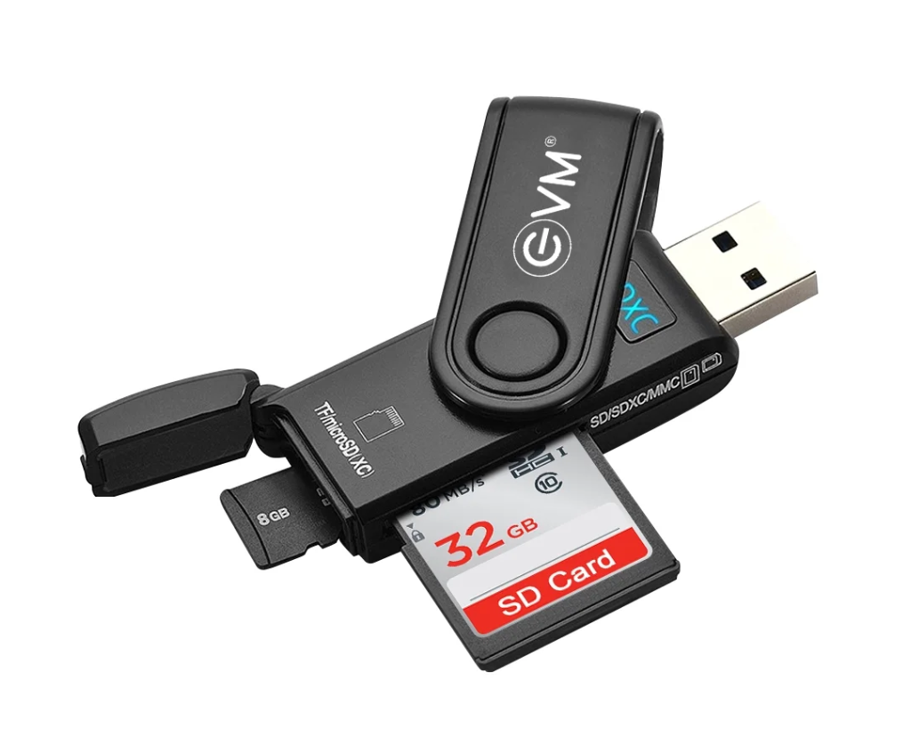 EVM 2 in 1 Card Reader USB 3.0 (EVM-CR-003)